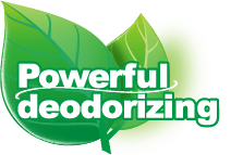 Powerful deodorizing